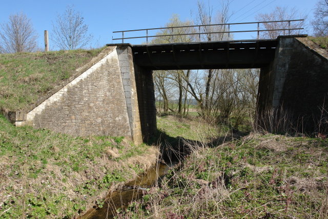 Lišany - Kolešovka, ocelový most