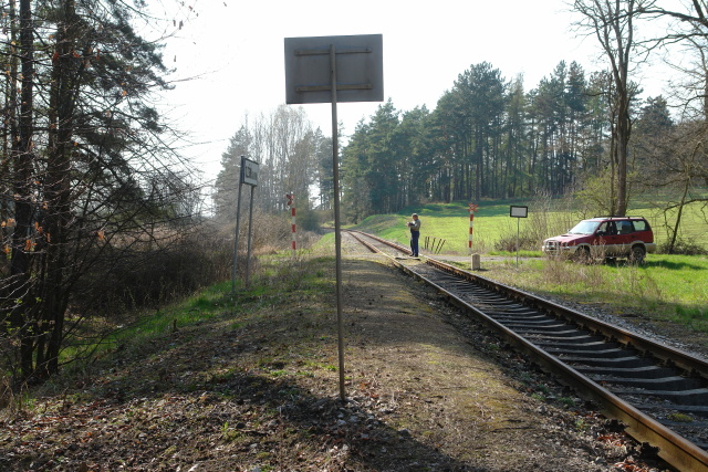 Chrášťany - Kolešovka, zastávka Olešná