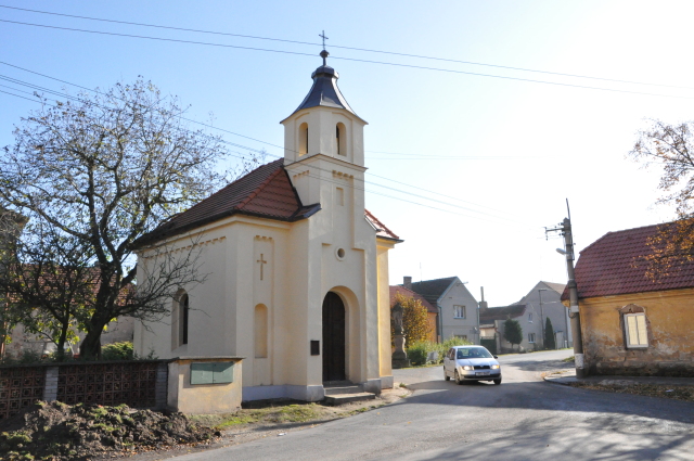 Chrášťany - Kaple svaté Barbory