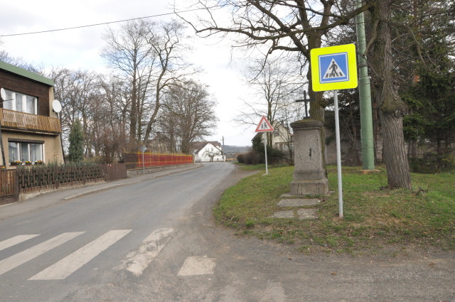 Jesenice - Kříž v Rakovnické ulici