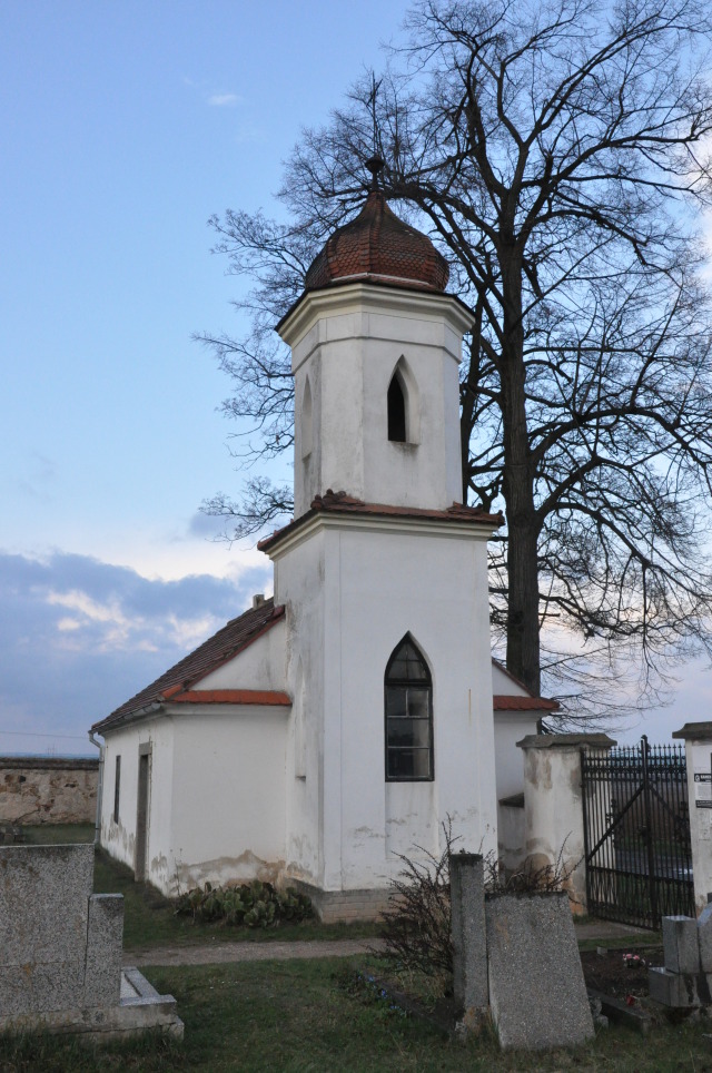 Kolešovice - Hřbitov s kaplí