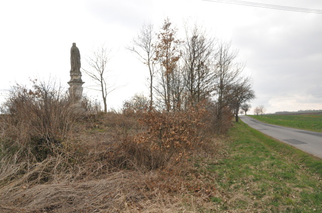 Kolešovice - Socha svaté Walburgy