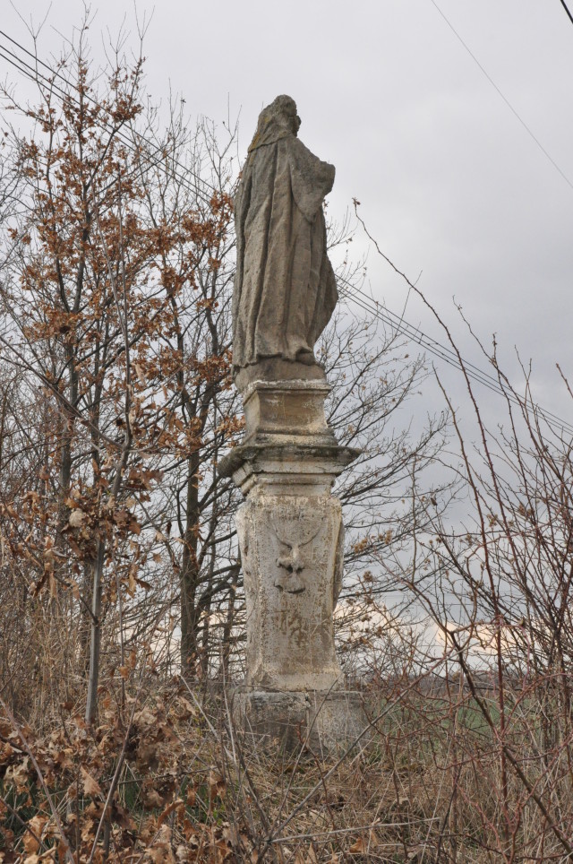 Kolešovice - Socha svaté Walburgy