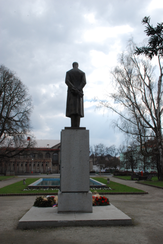 Rakovník - Socha Tomáše Garrigue Masaryka