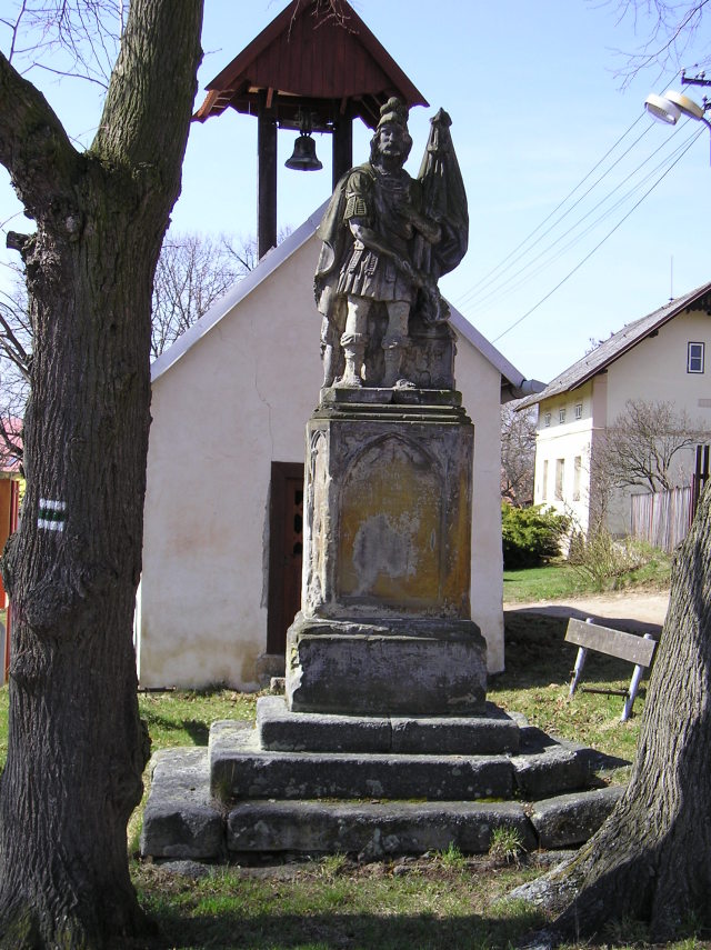 Jesenice, Soseň - Socha svatého Floriana