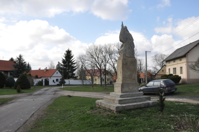 Jesenice, Soseň - Socha svatého Floriana