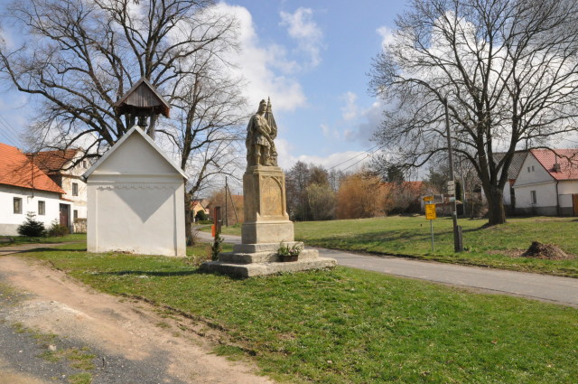 Jesenice, Soseň - Socha svatého Floriana