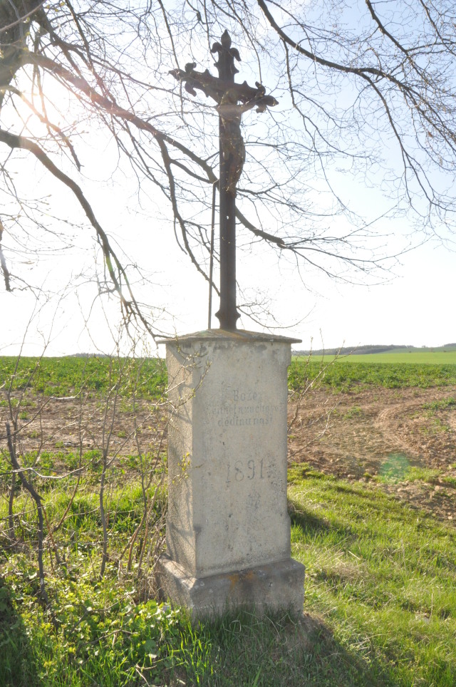 Slabce, Modřejovice - Kříž na Kostelík