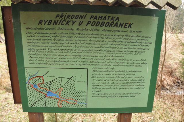 Jesenice, Podbořánky - Rybníčky u Podbořánek