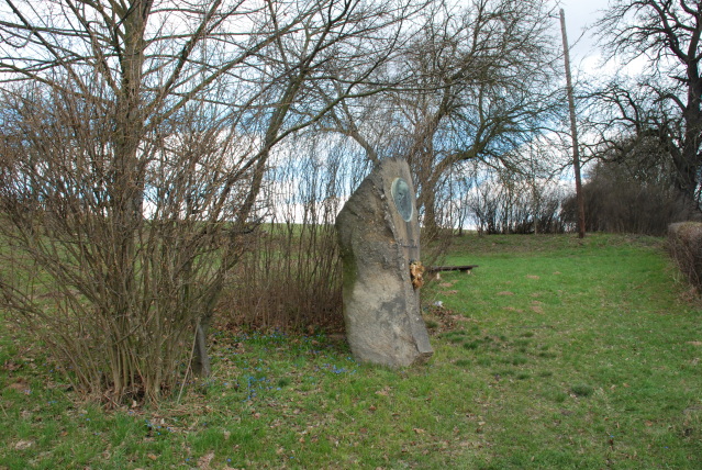 Krušovice - Pomník Václavu Rabasovi