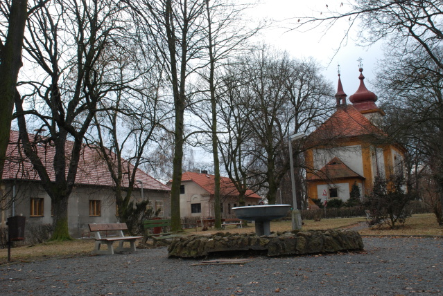 Lužná - Kostel svaté Barbory