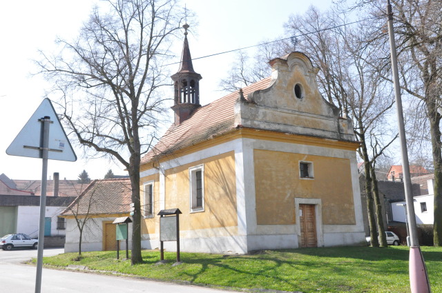Mšecké Žehrovice - Kaple svatého Martina