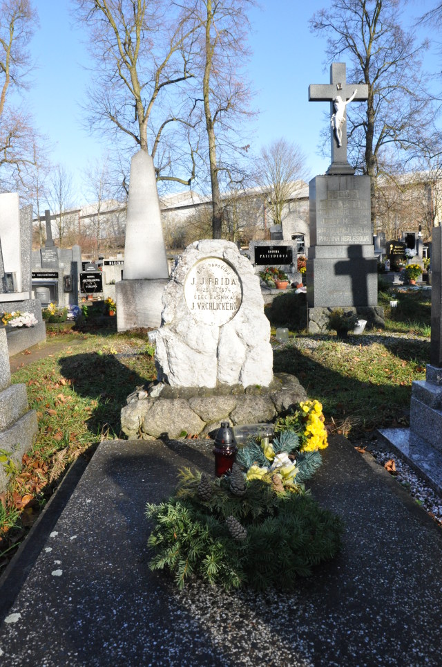 Čistá - Hrob Jakuba Jana Frídy
