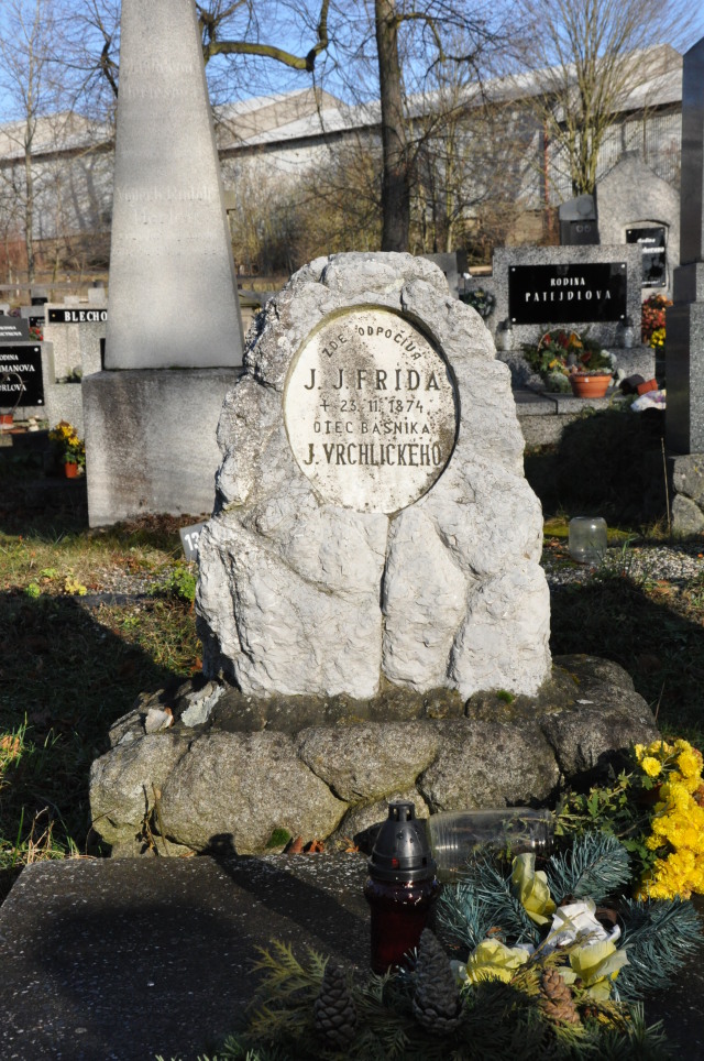 Čistá - Hrob Jakuba Jana Frídy
