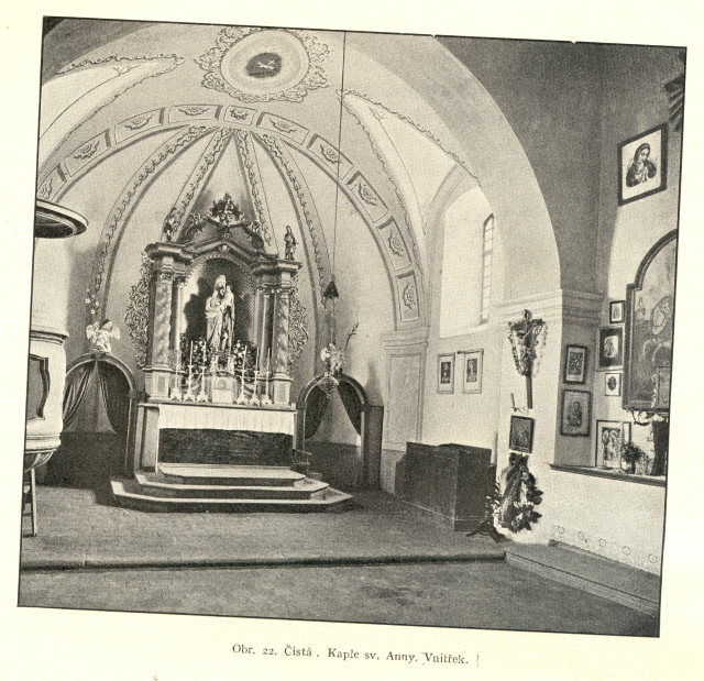 Čistá - Kaple svaté Anny