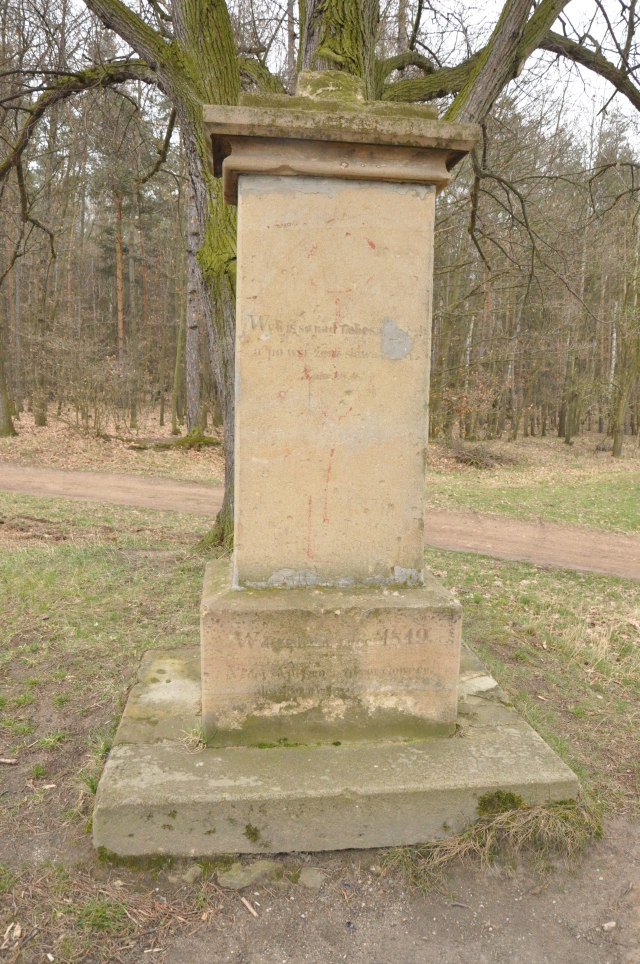 Olešná - Kříž za hřbitovem