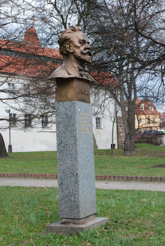 Rakovník - Busta Antonína Dvořáka