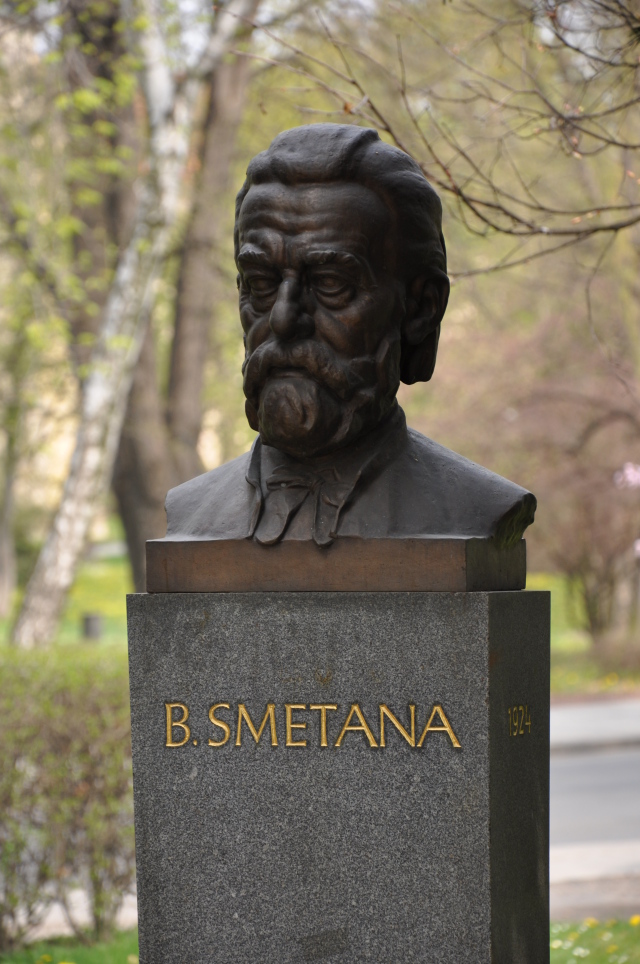 Rakovník - Busta Bedřicha Smetany