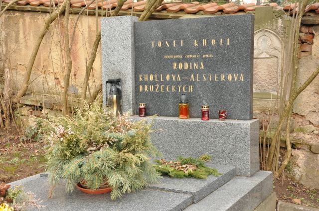 Rakovník - Hrob Josefa Kholla