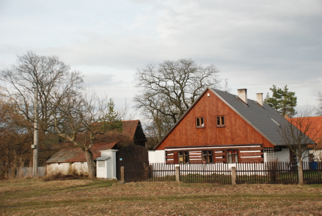 Čistá, Nová Ves - Náves a venkovské domy