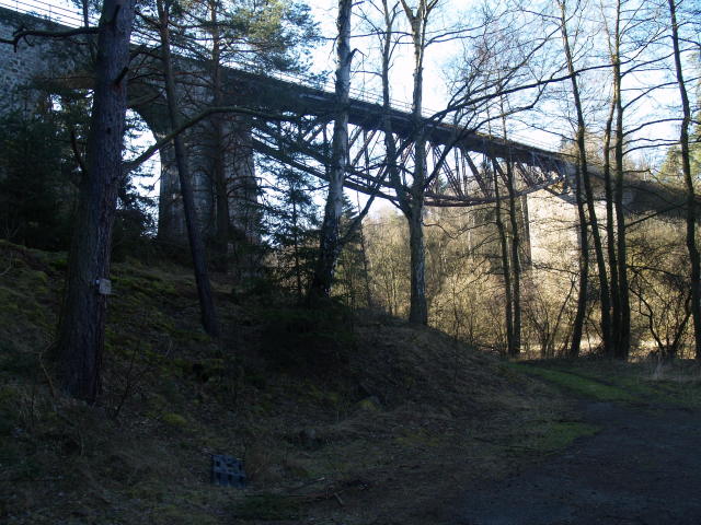 Čistá - Železniční viadukt
