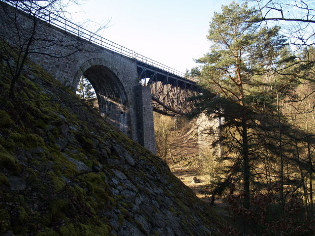 Čistá - Železniční viadukt