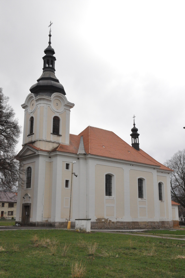 Hředle - Kostel Všech Svatých