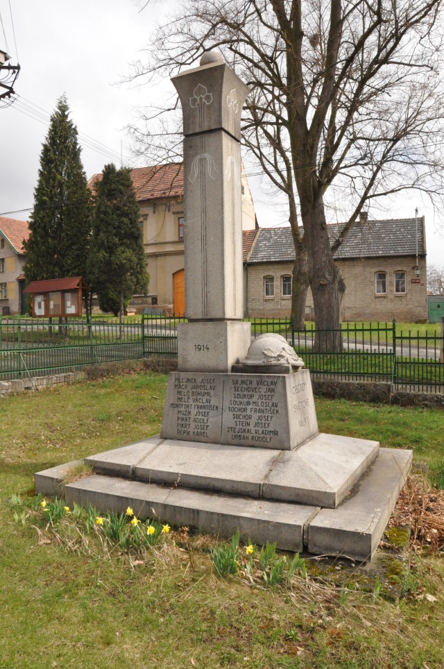 Mutějovice - Pomník padlým