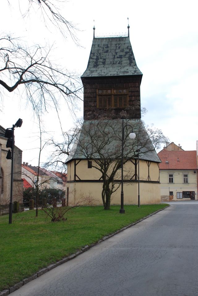 Rakovník - Zvonice u kostela svatého Bartoloměje
