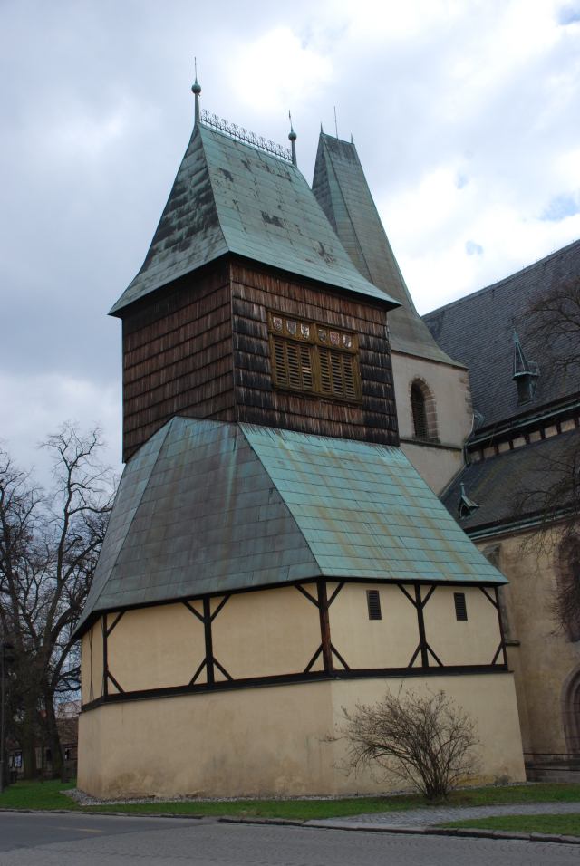 Rakovník - Zvonice u kostela svatého Bartoloměje