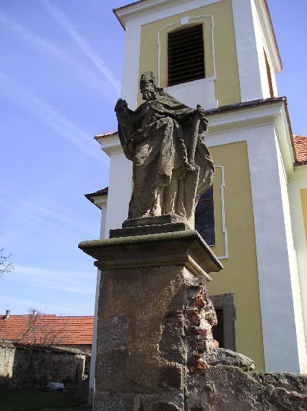 Krty - Socha sv. Vojtěcha