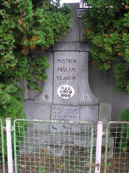 Račice - Pomník obětem I. světové války