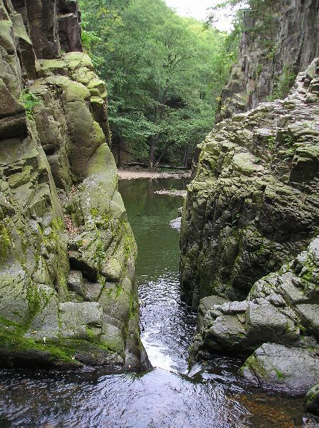 Skryje - Jezírko