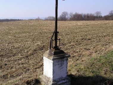 Drahouš, Tlestky - Kříž za obcí na Jesenici