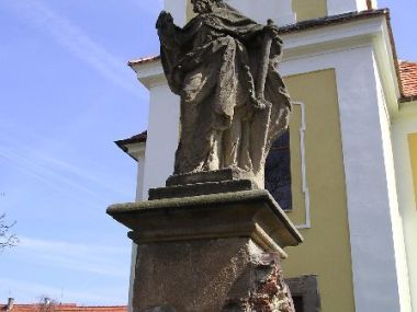 Krty - Socha sv. Vojtěcha