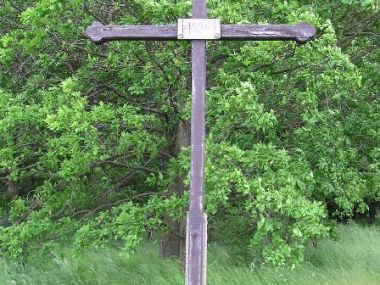 Nový Dům - Dřevěný kříž na Lány