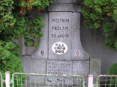 Račice - Pomník obětem I. světové války