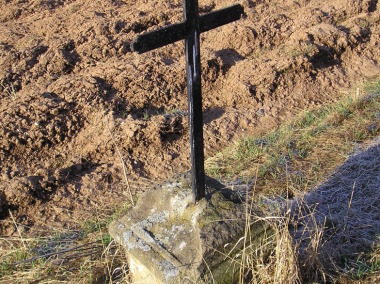 Pšovlky - Kříž ke hřbitovu