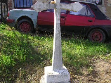 Bdín - Kříž na východním okraji obce