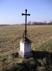 Drahouš, Tlestky - Kříž za obcí na Jesenici