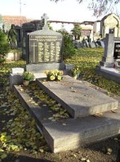 Hořovičky - Pomník německým občanům na hřbitově