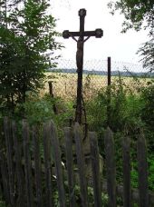 Hřebečníky, Týřovice - Kříž v zahradě
