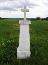 Hřebečníky, Újezdec - Kříž na křižovatce