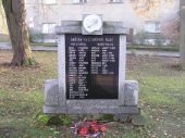 Srbeč - Pomník obětem I. a II. světové války