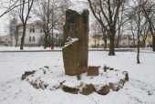 Kněževes - Pomník mistru Janu Husovi