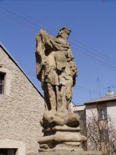 Kolešovice - Socha svatého Václava