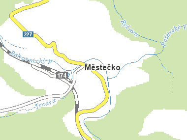 Mapa okolí