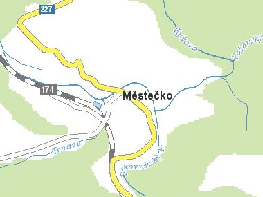 Mapa okolí