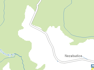 Mapa okolí