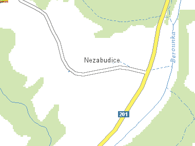 Mapa okolí